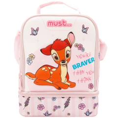 Puériculture-Sac goûter isotherme bambi 24 cm sac déjeuner