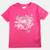 T shirt fille manches courtes Blanc+Fushia+Marine+Rosatre 7 - vertbaudet enfant 