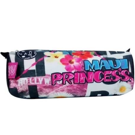 Fille-Accessoires-Trousse ronde à fermeture éclair maui & sons california 23 x 7 cm