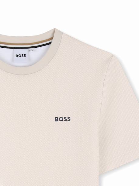 T-shirt  garçon à manches courtes Beige 3 - vertbaudet enfant 
