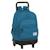 Sac à dos à roulettes blackfit 8 colors 45 cm trolley haut de gamme Bleu marine+Bleu vert 4 - vertbaudet enfant 