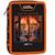 Trousse double compartiment en tissu imprimé animal planet Noir / orange / bleu 1 - vertbaudet enfant 