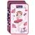 Trousse 3 compartiments triple zip ‘i love ballet’ – must Blanc / rose / foncé / blanc 1 - vertbaudet enfant 