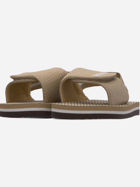 Sandales garçon à scratch Beige+Lavender blue+Noir+Vert foncé 2 - vertbaudet enfant 