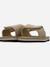 Sandales garçon à scratch Beige+Lavender blue+Noir+Vert foncé 2 - vertbaudet enfant 
