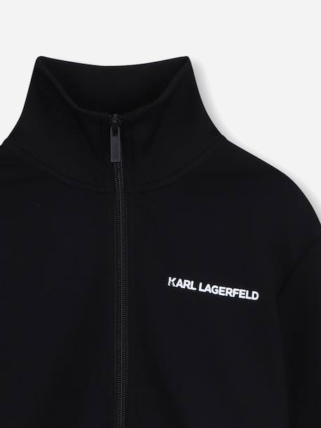 Gilet garçon col montant Noir 3 - vertbaudet enfant 