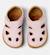 Sandales fille cuir peu cami Rose pastel 3 - vertbaudet enfant 