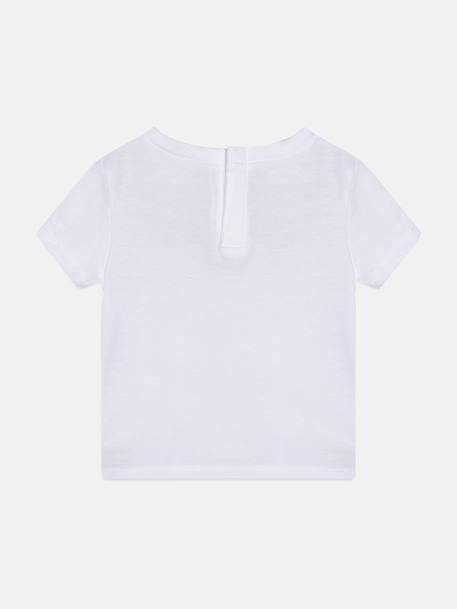 T-shirt fille manches courtes Bleu clair+Rouge 5 - vertbaudet enfant 