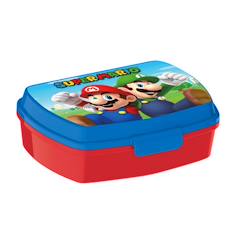 Puériculture-Boîte à lunch super mario en pvc à fermeture à encliquetage
