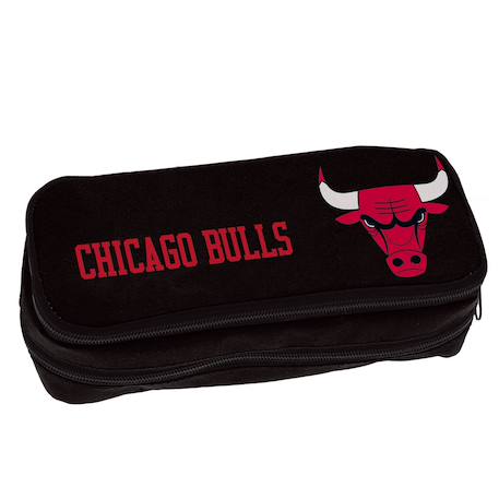 Fille-Accessoires-Trousse zippée en tissu chicago bulls forme baril 23 cm – back me up