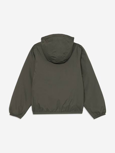 Veste imperméable enfant, le vrai 4.0 claude warm Bleu foncé+Noir+Vert 12 - vertbaudet enfant 