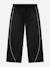 Jogging fille en velours Bleu ciel+Noir 5 - vertbaudet enfant 