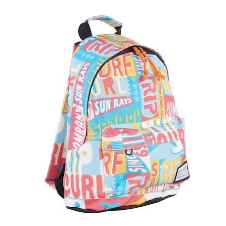 Sac à dos maternelle mini dome – 33x20x10 cm Bleu+Multicolore 3 - vertbaudet enfant 