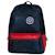 Sac à dos scolaire haut de gamme allez les bleus 42 cm Bleu / rouge / noir 1 - vertbaudet enfant 