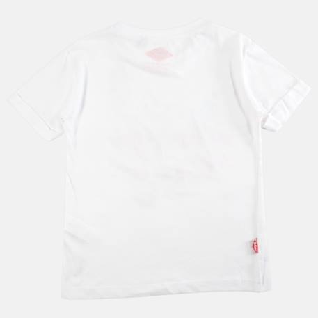 T shirt fille manches courtes Blanc+Fushia+Marine+Rosatre 4 - vertbaudet enfant 