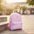 Sac à dos scolaire imprimé en tissu synthétique marshmallow Bleu / violet / gris 2 - vertbaudet enfant 
