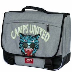 -Cartable en textile motif tigre