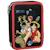 Trousse one piece à 2 compartiments zippés 20 x 13 x 7 cm Noir / rouge 1 - vertbaudet enfant 