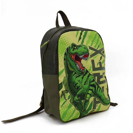 Garçon-Sac à dos maternelle imprimé t-rex en textile