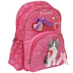 -Sac à dos maternelle motif chat photoréaliste en tissu