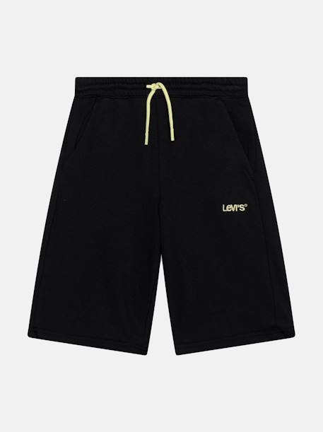 Short garçon taille élastique Bleu foncé+Noir 4 - vertbaudet enfant 