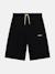 Short garçon taille élastique Bleu foncé+Noir 4 - vertbaudet enfant 