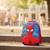 Sac à dos maternelle spider-man 3d en eva – 1 compartiment must Bleu/rouge/bleu/jaune 2 - vertbaudet enfant 
