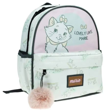 Sac à dos personnage marie motif disney Blanc / rose 1 - vertbaudet enfant 