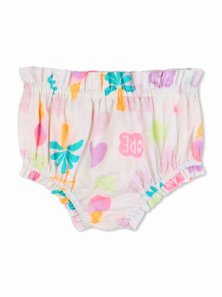 Robe fille 2 pièces Blanc cassé 5 - vertbaudet enfant 