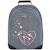 Sac à dos scolaire textile motif cœur lola espeleta 42 cm Gris / rose / clair / bleu 1 - vertbaudet enfant 