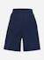 Bermuda garçon taille élastique Bleu foncé 2 - vertbaudet enfant 