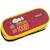 Trousse double compartiment tissu snoopy peanuts 23 cm Bordeaux 1 - vertbaudet enfant 