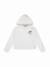 Sweat à capuche Blanc cassé 1 - vertbaudet enfant 