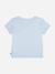 T-shirt fille manches courtes Bleu clair+Rouge 2 - vertbaudet enfant 