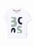 T-shirt garçon à manches courtes Blanc 1 - vertbaudet enfant 