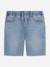 Short taille élastique Bleu+Bleu foncé 1 - vertbaudet enfant 