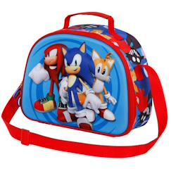 Puériculture-Sac gouter sonic friends 25 cm - sac déjeuner
