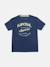 T-shirt enfant manches courtes Bleu foncé 1 - vertbaudet enfant 