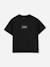 T-shirt  garçon à manches courtes Bleu country air+Noir 4 - vertbaudet enfant 
