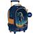 Sac à dos trolley 3 compartiments zippés 45 cm nasa astronaut lune Orange 1 - vertbaudet enfant 