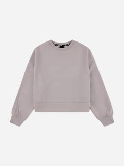 -Sweat fille col rond