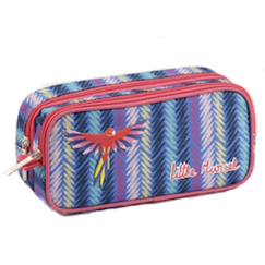 Trousse rectangulaire little marcel perroquet 22 cm  - vertbaudet enfant