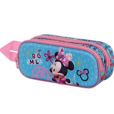 Fille-Accessoires-Trousse minnie big smile 3d 22 cm - haut de gamme