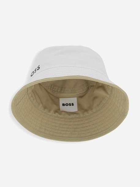 Bob reversible Bleu cargo+Taupe 11 - vertbaudet enfant 