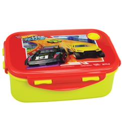 Puériculture-Boîte à goûter hot wheels let’s race en pvc – 17 cm