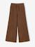 Pantalon large fille chocolat 1 - vertbaudet enfant 