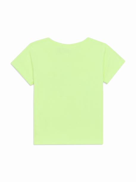 T-shirt fille à manches courtes Vert 2 - vertbaudet enfant 