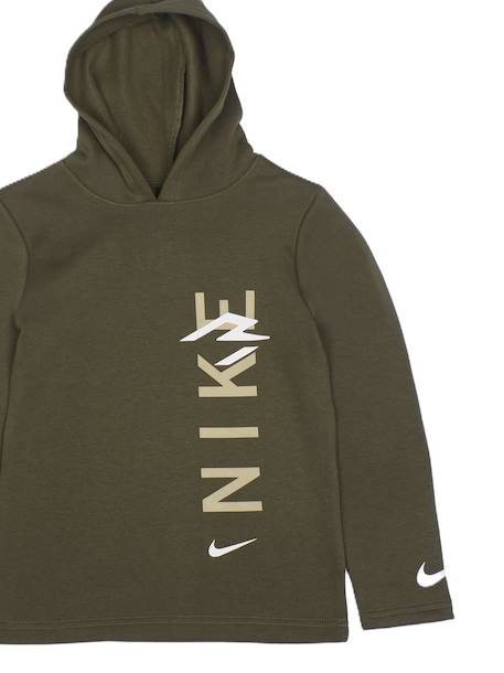 Sweat garçon à capuche Beige+Bleu foncé+Gris+Kaki+Noir 12 - vertbaudet enfant 