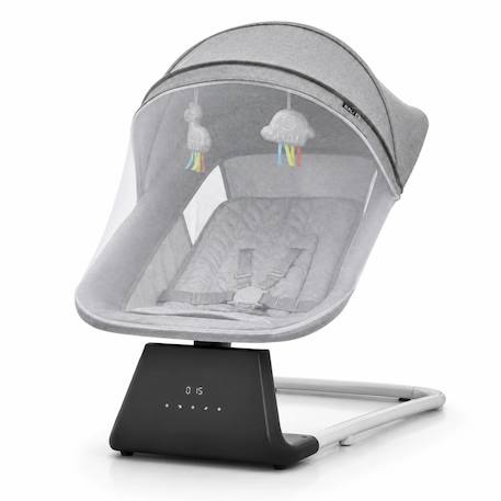 Transat Hamac avec télécommande Bali Gris 1 - vertbaudet enfant 