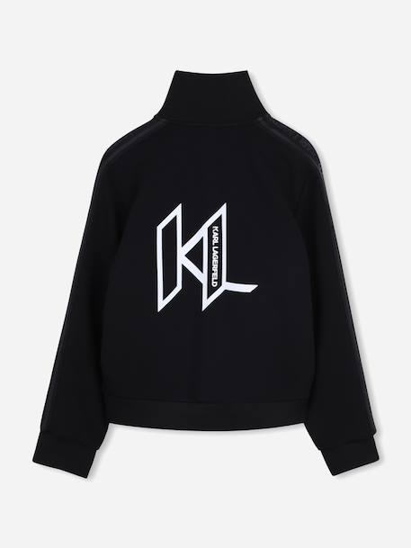 Gilet garçon col montant Noir 2 - vertbaudet enfant 